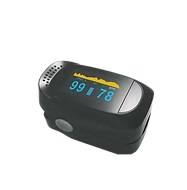 Fingertip pulse oximeter with 99% reading accuracy, sold at RM40 by OxyHub Malaysia